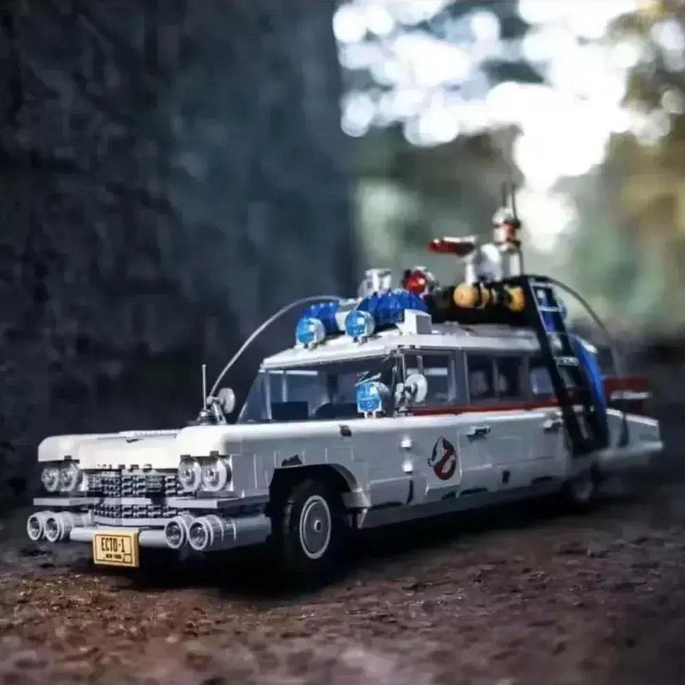  Ghostbusters ECTO1 Building Blocks Set Display Ready -  ToylandEU™