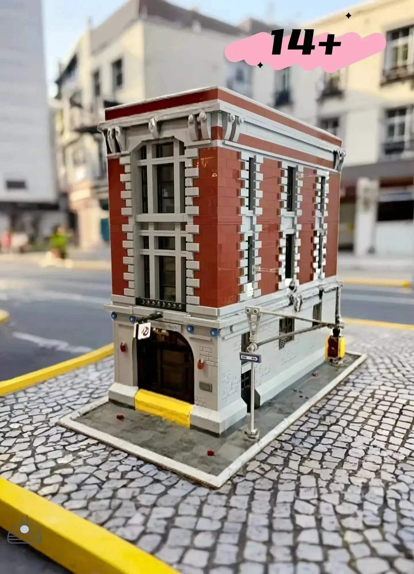 Ghostbusters Fire Department Headquarters Building Blocks Educational Set - ToylandEU