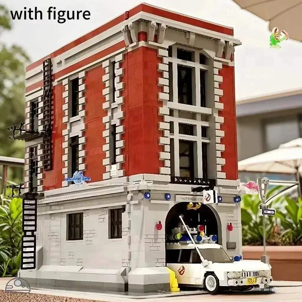 Ghostbusters Fire Department Headquarters Building Blocks Educational Set - ToylandEU
