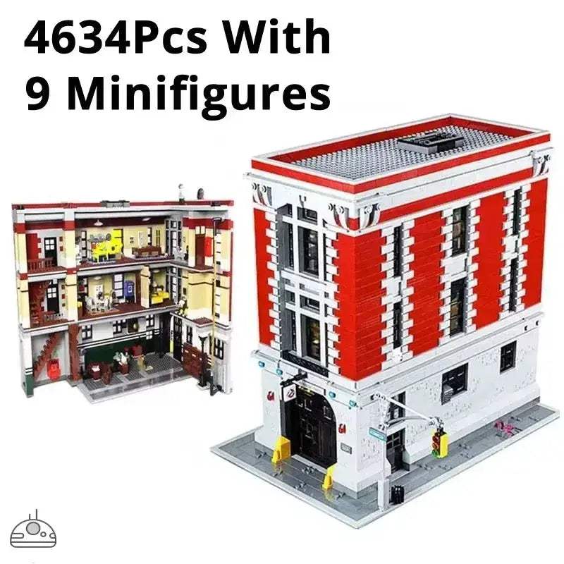 Ghostbusters Fire Department Headquarters Building Blocks Educational Set - ToylandEU