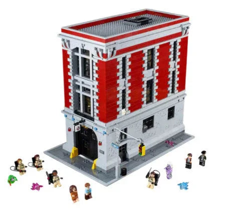 Ghostbusters Firehouse Headquarters MOC With Modular Floors - ToylandEU