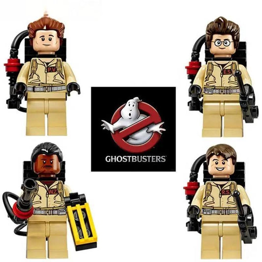  Ghostbusters set of 4 Lego Minifigures custom toys -  ToylandEU™