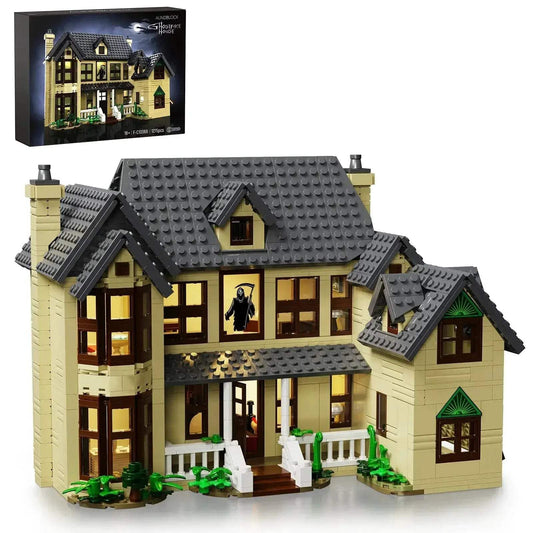 Ghostface House Building Blocks Set With LED Light Halloween - ToylandEU