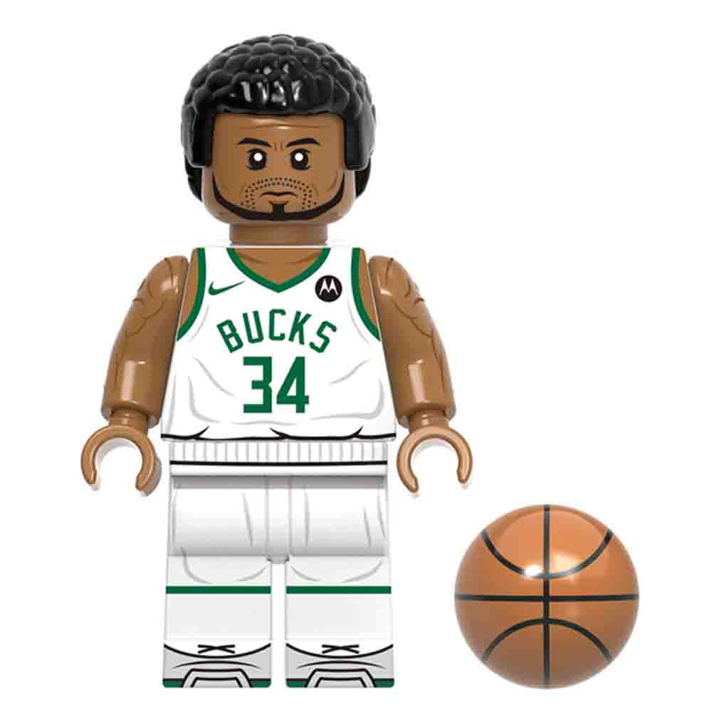 Giannis Antetokounmpo Minifigure | LEGO Compatible | Toylandeu™