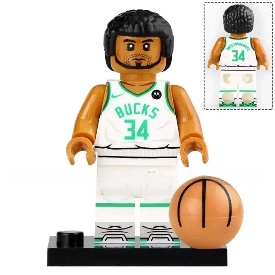  Giannis Antetokounmpo NBA Minifigure Collectible Custom -  ToylandEU™
