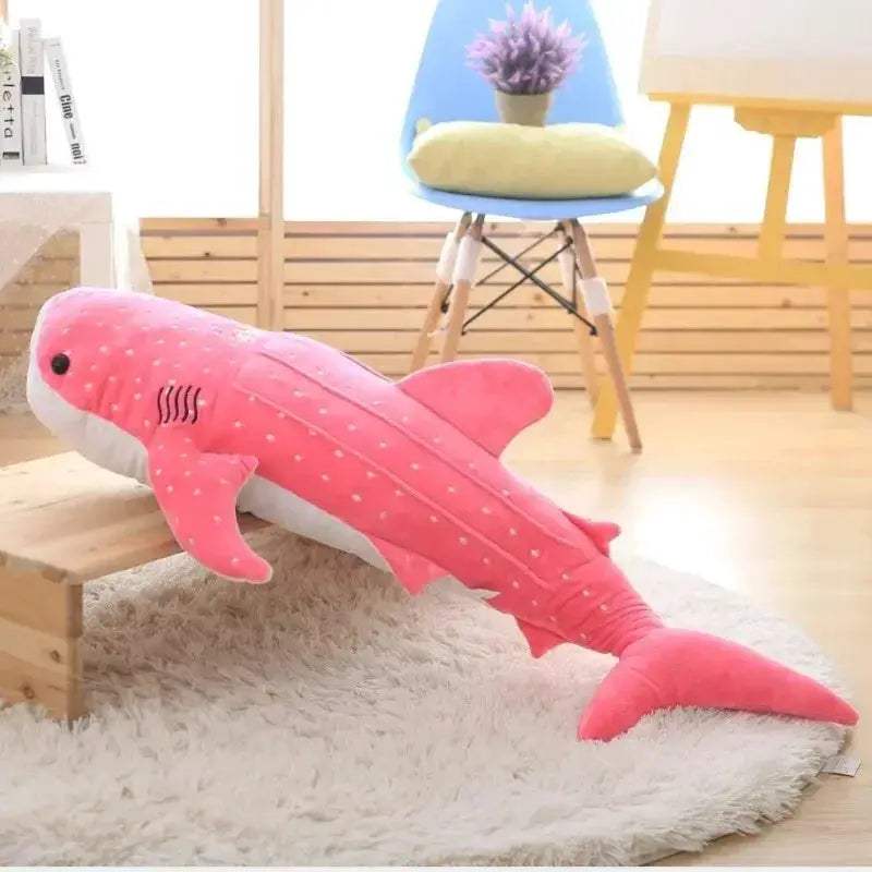 Giant 150cm Shark Plush Toy For Cozy Sleep And Hugs - ToylandEU