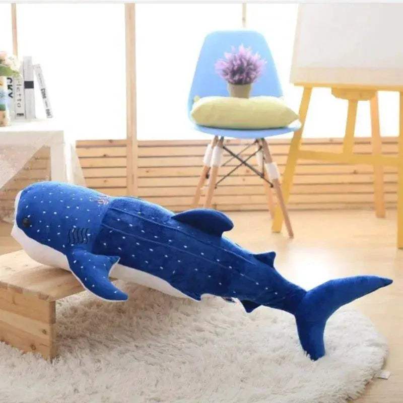 Giant 150cm Shark Plush Toy For Cozy Sleep And Hugs - ToylandEU