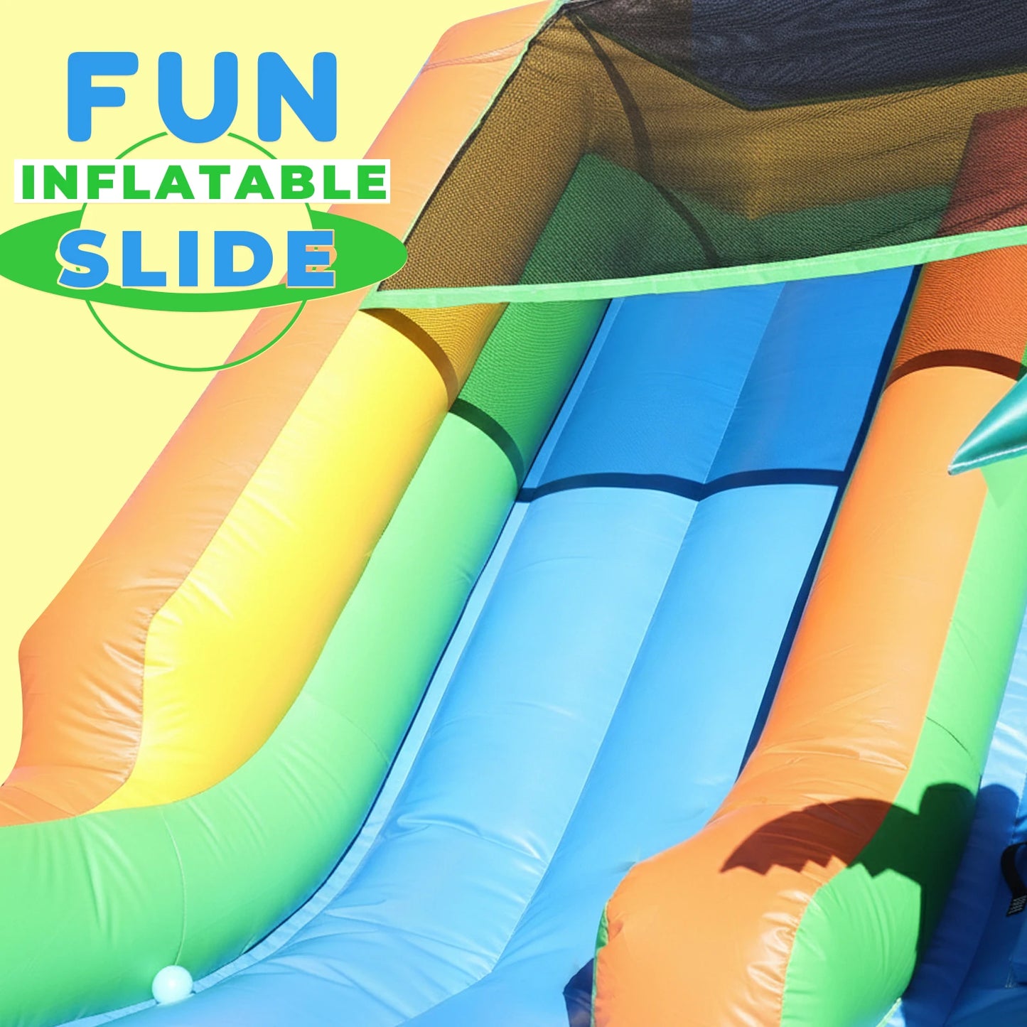 Giant 21ft Inflatable Water Slide With Premium PVC Build