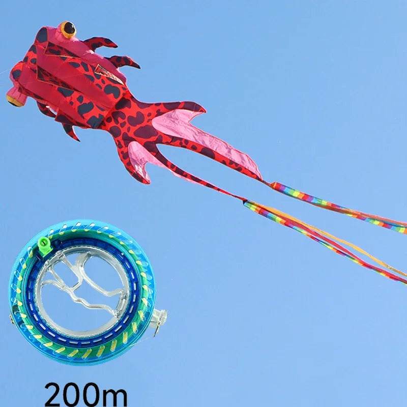 Giant 8M Goldfish Kite with 3 Wind Tubes for Stunning Sky Displays - ToylandEU