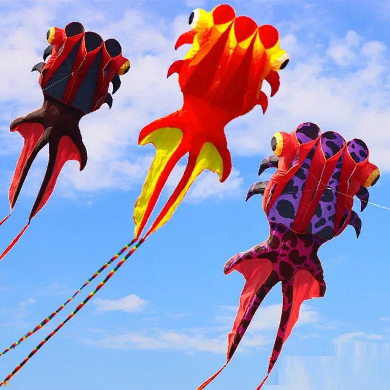 Giant 8M Goldfish Kite with 3 Wind Tubes for Stunning Sky Displays - ToylandEU