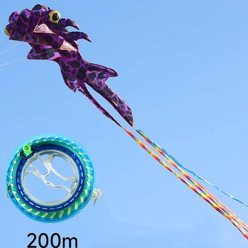 Giant 8M Goldfish Kite with 3 Wind Tubes for Stunning Sky Displays - ToylandEU