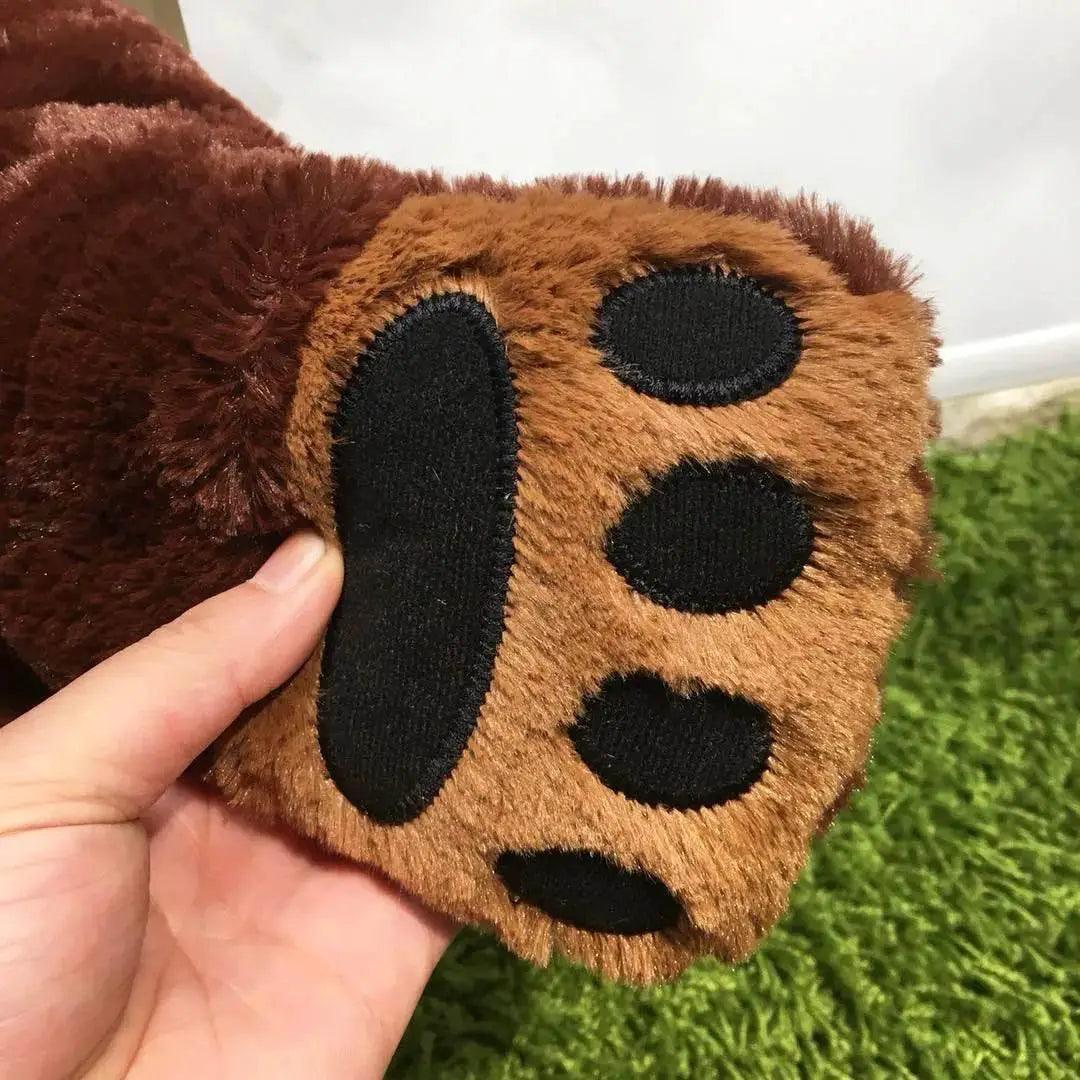  1M Big Simulation Brown Bear Plush Toy Stuffed Animal Giant Mr Boss Bear Plush Doll Pillow Soft Cushion Kids Birthday Gift -  ToylandEU™