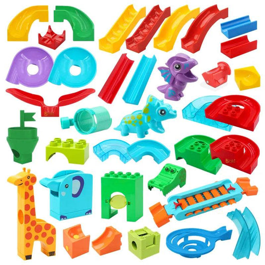 Giant Building Blocks Marble Race Maze: Fun & Creative Playset - ToylandEU