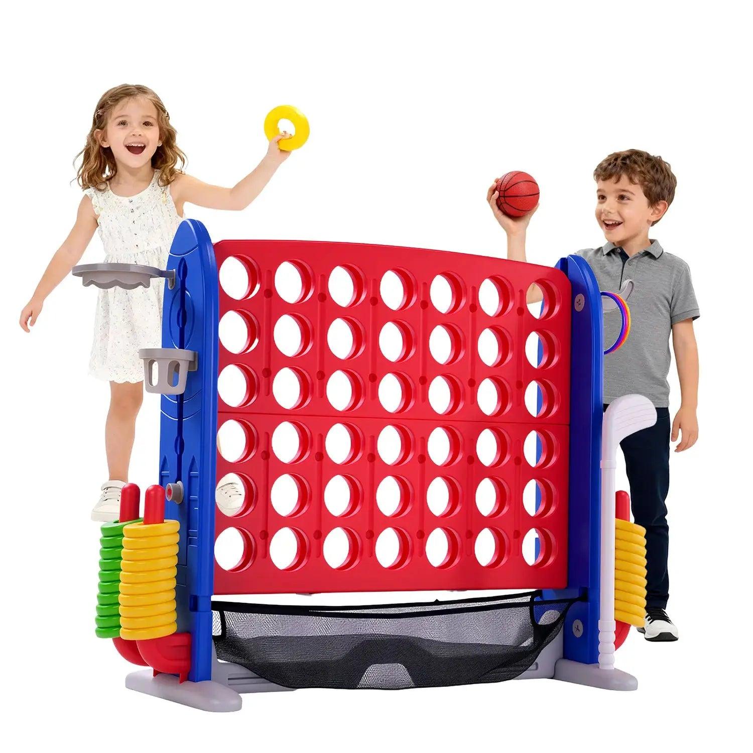  Giant Connect Four Outdoor Yard Game Set 3 In 1 -  ToylandEU™
