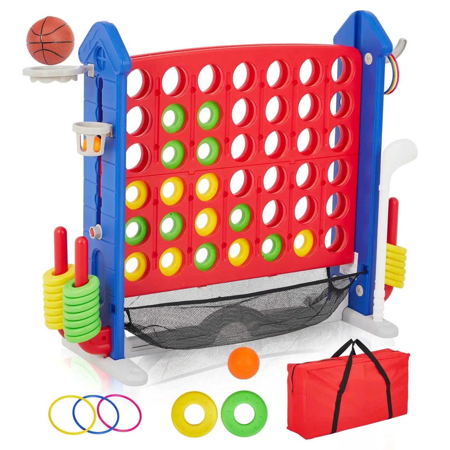  Giant Connect Four Outdoor Yard Game Set 3 In 1 -  ToylandEU™