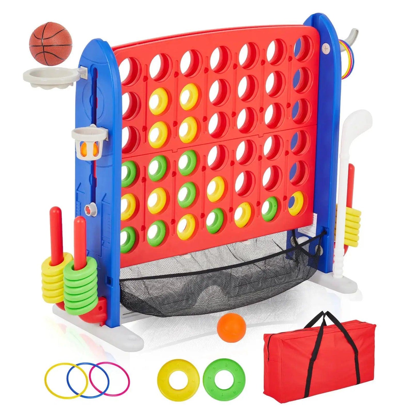  Giant Connect Four Outdoor Yard Game Set 3 In 1 -  ToylandEU™