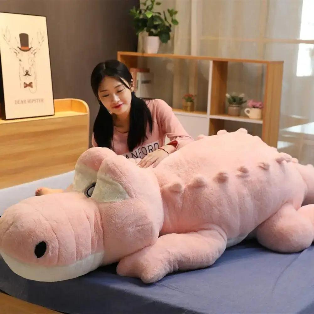  Giant Crocodile Plush Pillow Mat CE Certified For Kids -  ToylandEU™