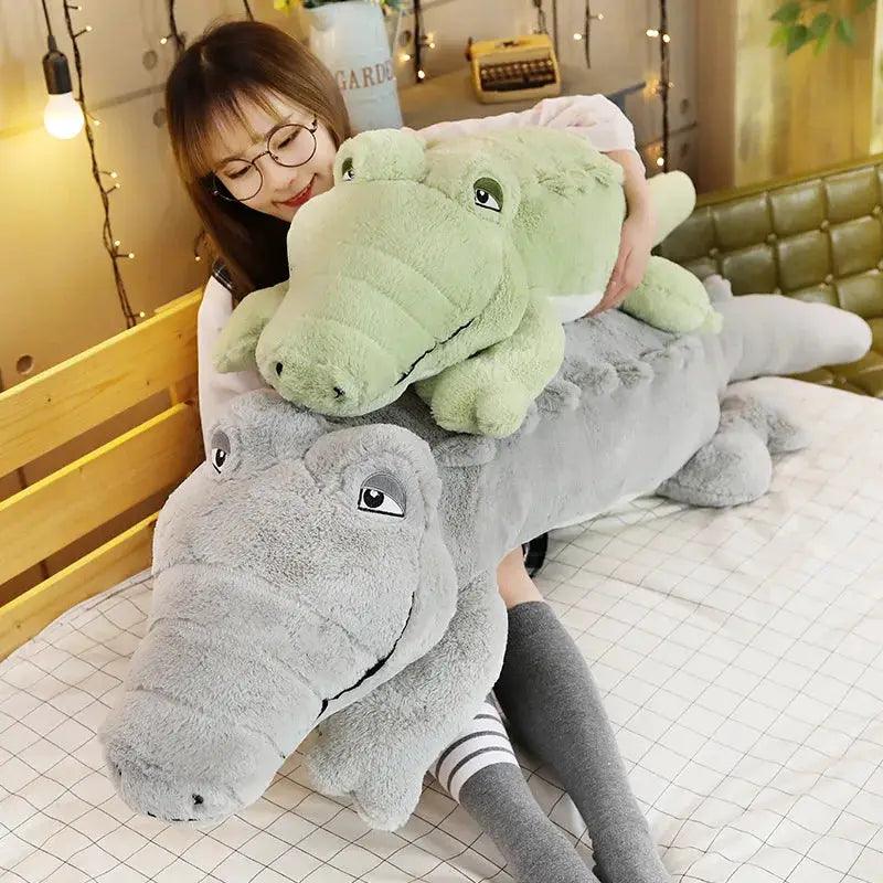  Giant Crocodile Plush Pillow Mat CE Certified For Kids -  ToylandEU™
