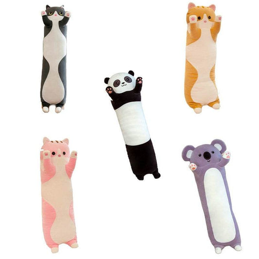 Giant Cuddly Long Cat Plush Toy - 150cm Adorable Stuffed Animal - ToylandEU