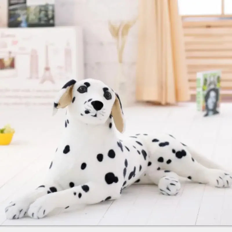 Giant Dalmatian Plush Toy Lifelike Dog Stuffed Animal Gift - ToylandEU