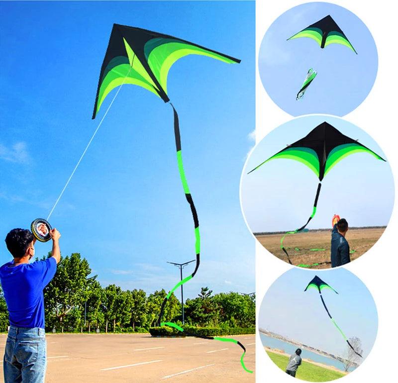  Giant Delta Kite Resin Frame Handle Included Toylandeu 