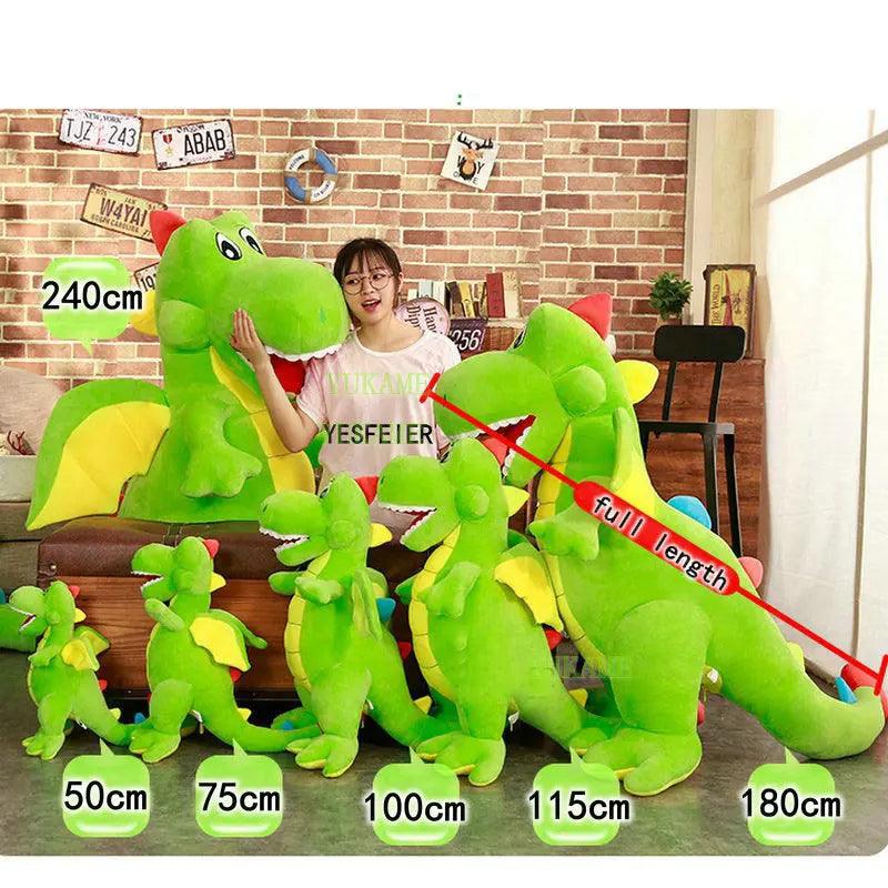 Giant Dinosaur Plush | 115cm Height | Toylandeu™