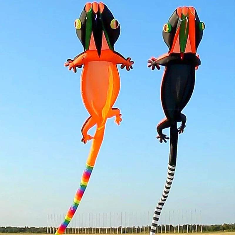 Giant Gecko Kite Single Line Soft Inflatable 39ft For Flyers - ToylandEU