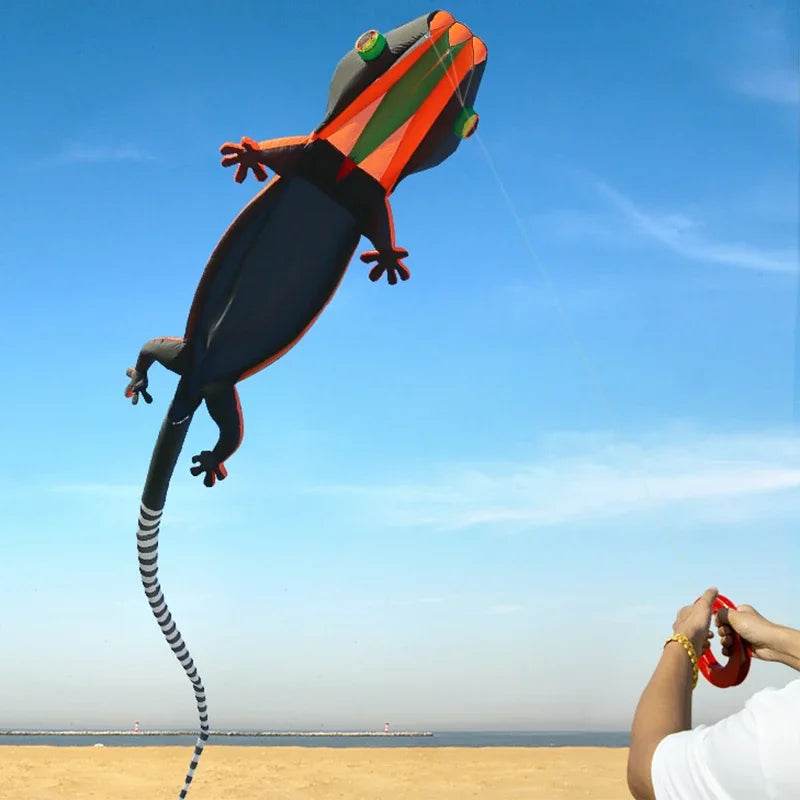 Giant Gecko Kite Single Line Soft Inflatable 39ft For Flyers - ToylandEU