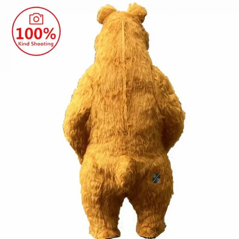 Giant Inflatable Bear Mascot Costume for Adults Walking - ToylandEU
