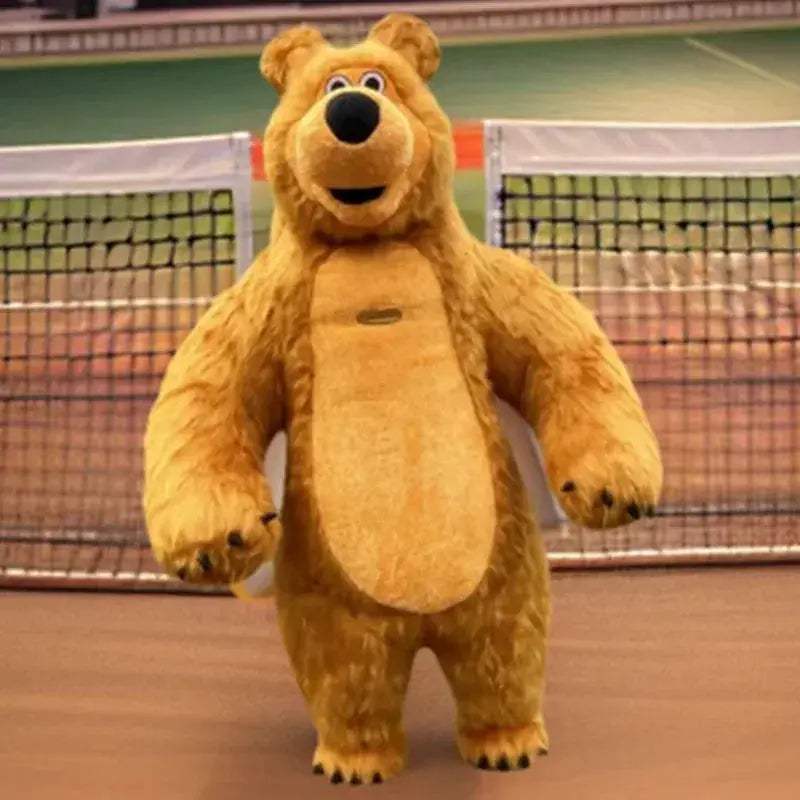 Giant Inflatable Bear Mascot Costume for Adults Walking - ToylandEU