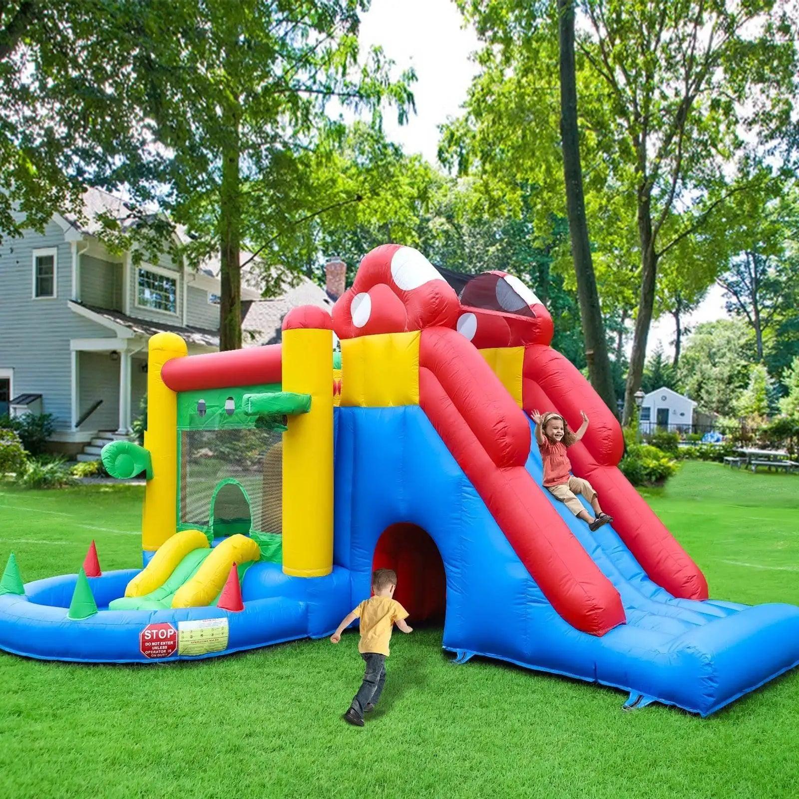  Giant Inflatable Bounce House Big Size Trampoline With Slide -  ToylandEU™