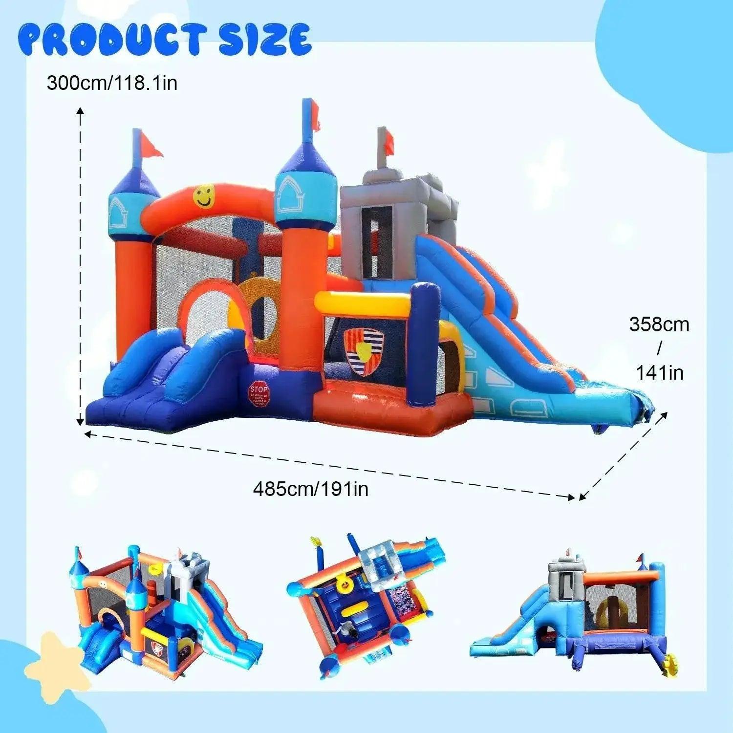  Giant Inflatable Bounce House Big Size Trampoline With Slide -  ToylandEU™