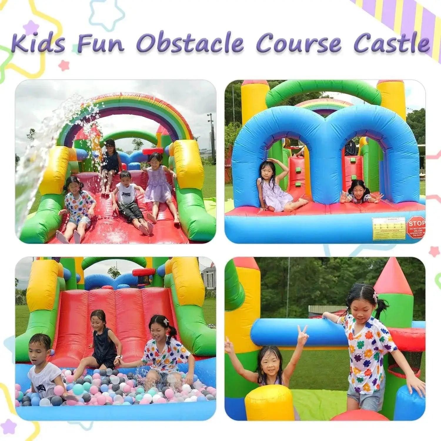  Giant Inflatable Bounce House Big Size Trampoline With Slide -  ToylandEU™
