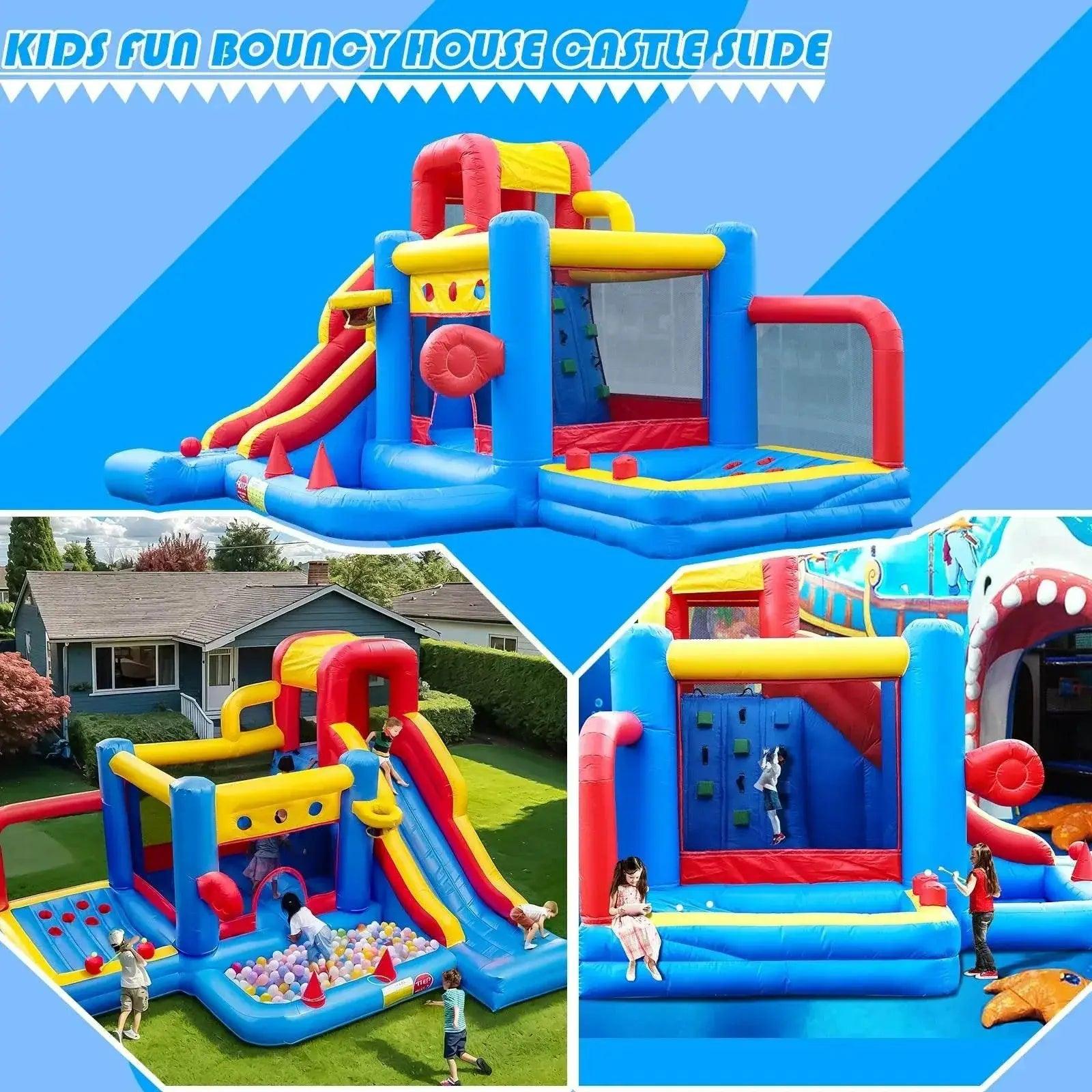  Giant Inflatable Bounce House Big Size Trampoline With Slide -  ToylandEU™