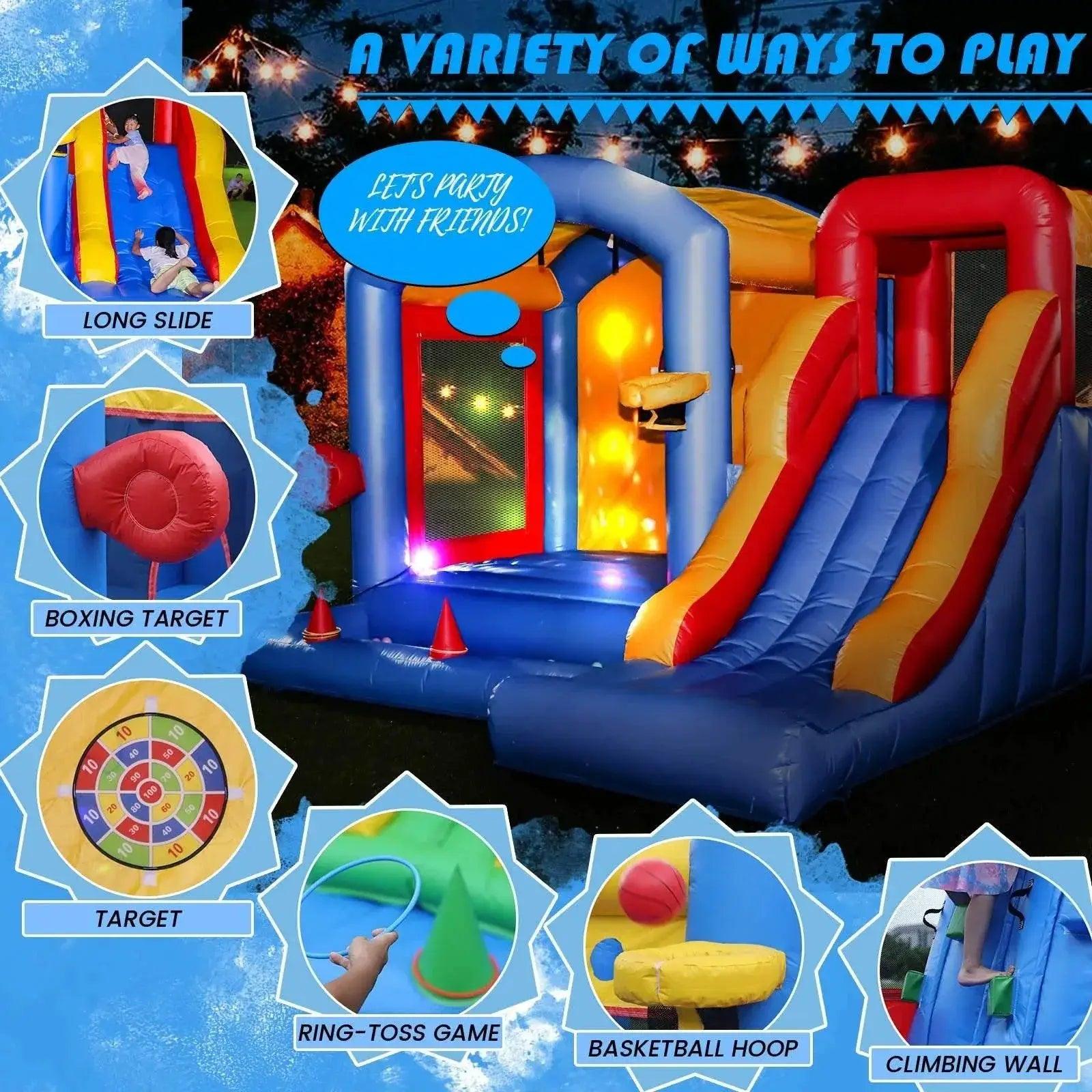  Giant Inflatable Bounce House Big Size Trampoline With Slide -  ToylandEU™