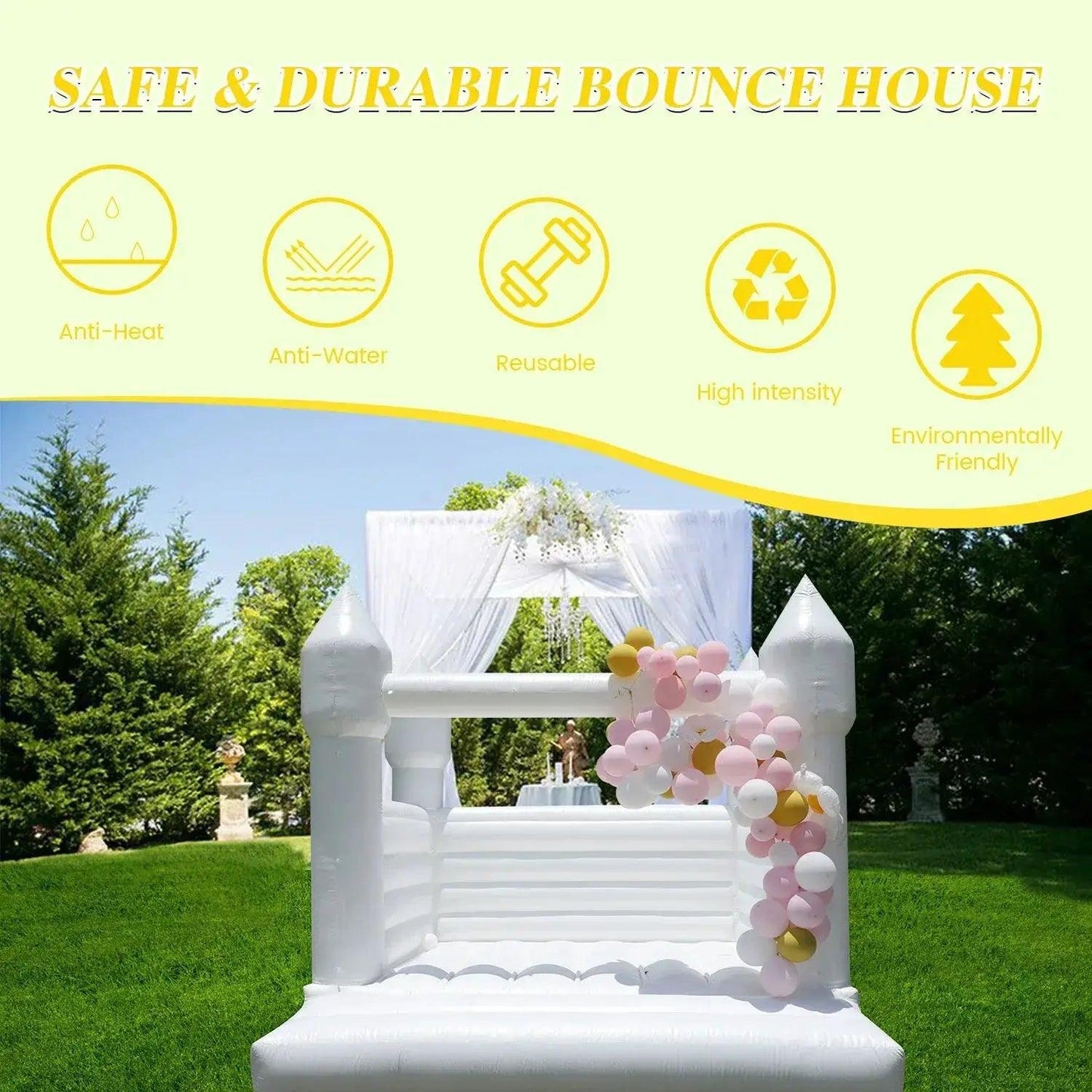  Giant Inflatable Bounce House For Kids Parties CE Certified -  ToylandEU™