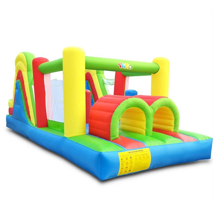 Giant Inflatable Bouncy Castle Slide with Blower for Kids - 6.5x2.8x2.4m Fun Obstacle Course Trampoline - ToylandEU