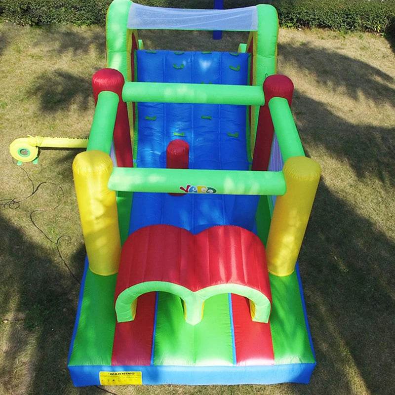 Giant Inflatable Bouncy Castle Slide with Blower for Kids - 6.5x2.8x2.4m Fun Obstacle Course Trampoline - ToylandEU