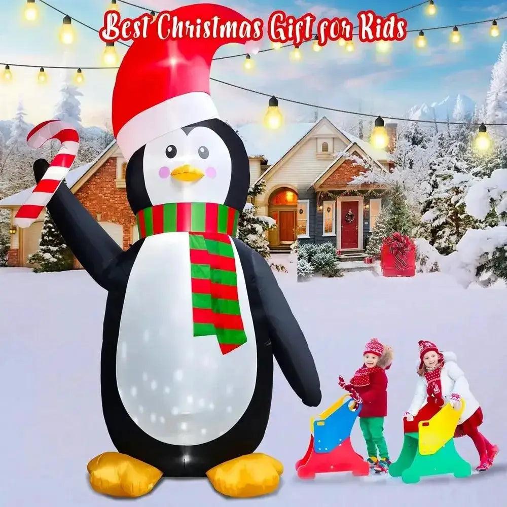  Giant Inflatable Penguin Christmas LED Lights -  ToylandEU™