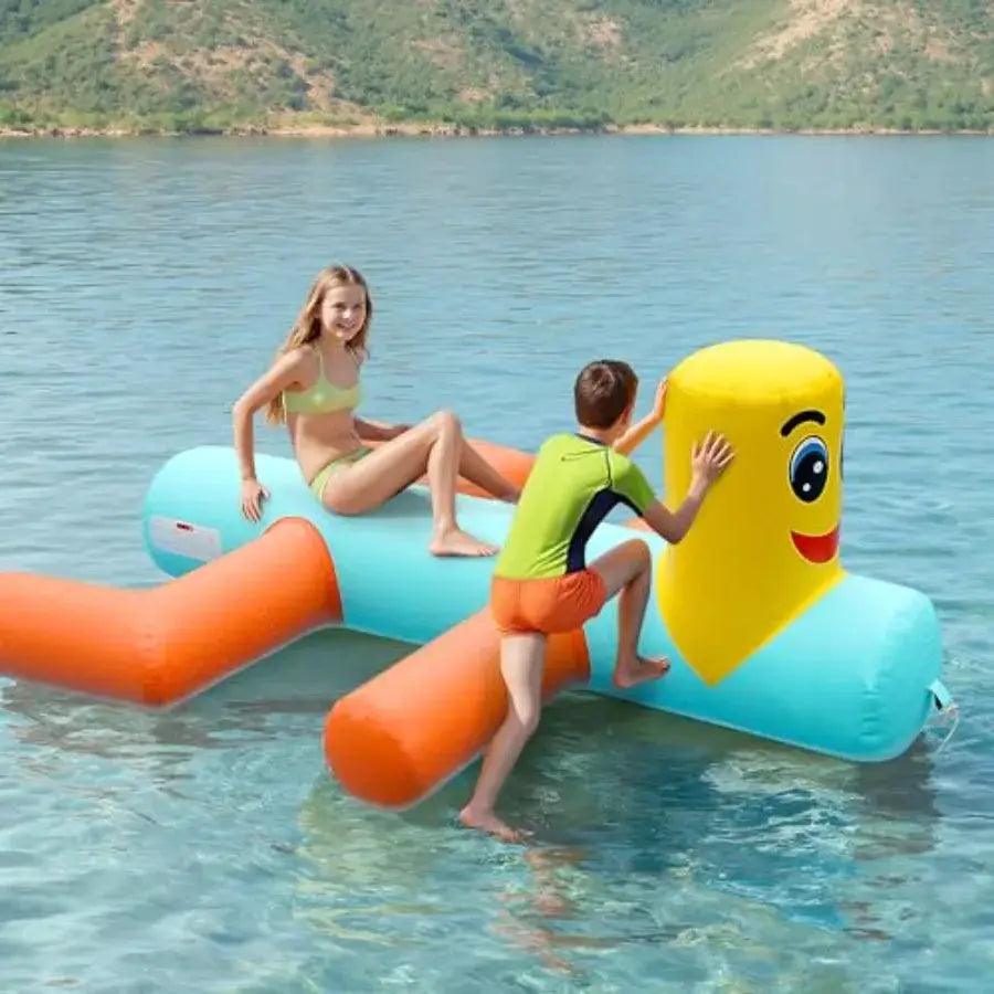 Giant Inflatable Pool Float For Adults Ride On Lounger -  ToylandEU™