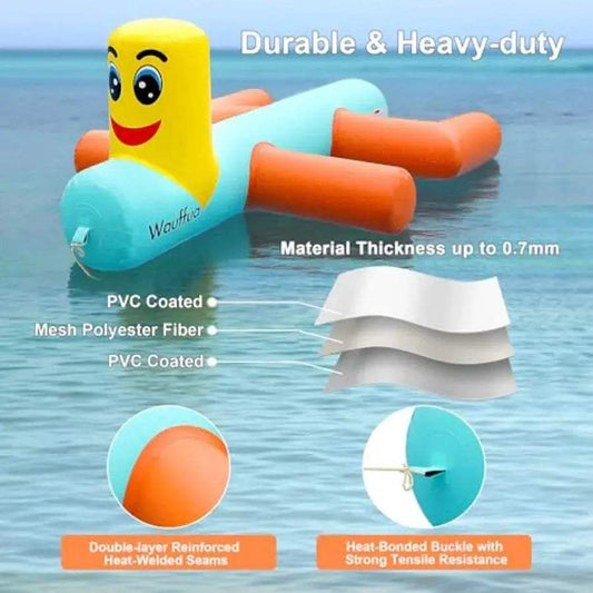  Giant Inflatable Pool Float For Adults Ride On Lounger -  ToylandEU™