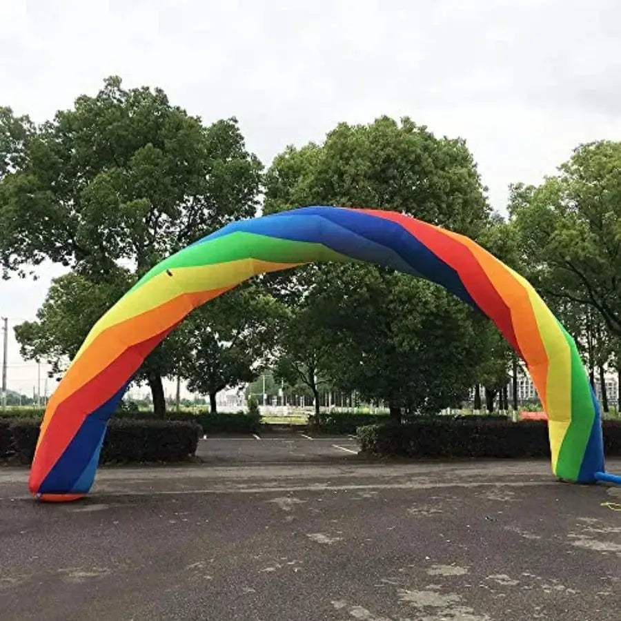 Giant Inflatable Rainbow Arch For Party Entrance Outdoor Decor - ToylandEU