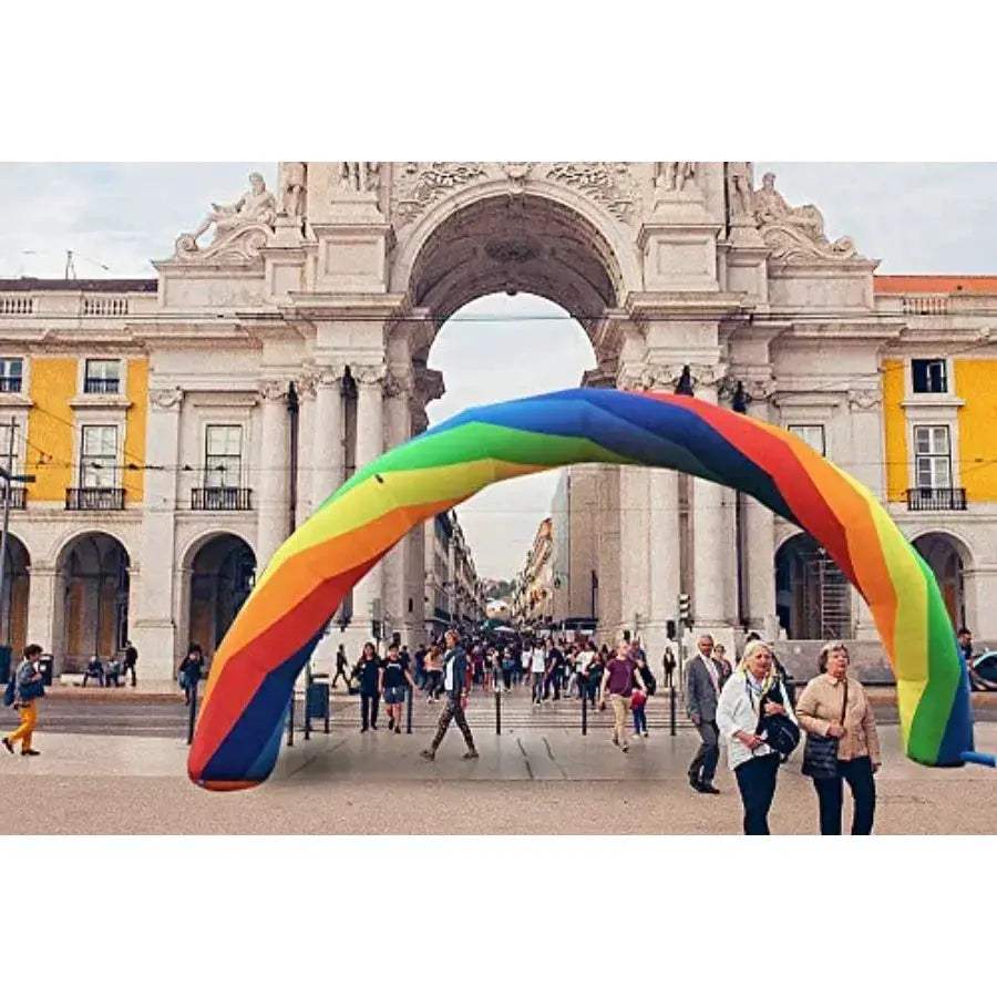 Giant Inflatable Rainbow Arch For Party Entrance Outdoor Decor - ToylandEU