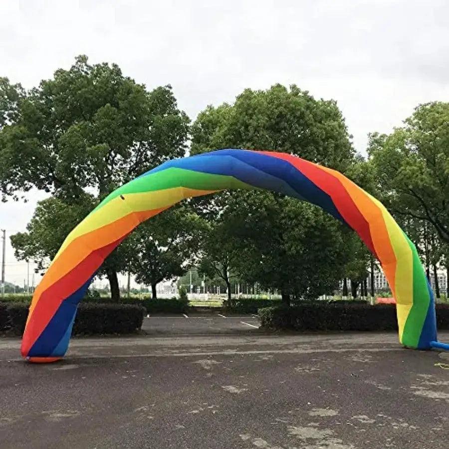  Giant Inflatable Rainbow Arch Party Entrance Decor XL -  ToylandEU™