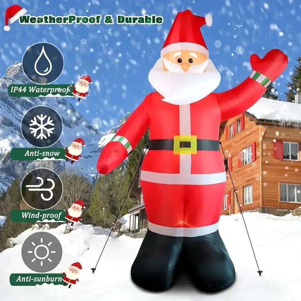  Giant Inflatable Santa 10ft With LED Lights Outdoor -  ToylandEU™