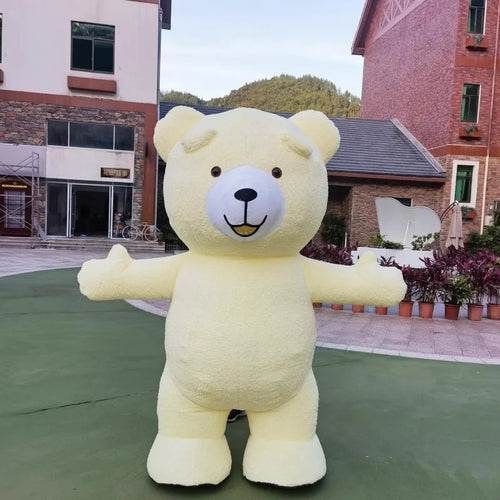Giant Inflatable Teddy Bear Costume for Adults with Accessories - ToylandEU
