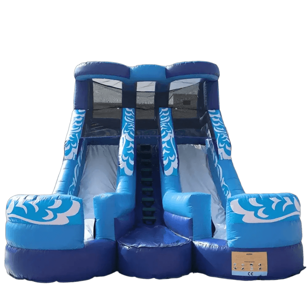  Giant Inflatable Water Slide Dual Lanes Amusement for Kids N Adults -  ToylandEU™