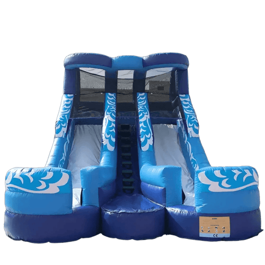  Giant Inflatable Water Slide Dual Lanes Amusement for Kids N Adults -  ToylandEU™