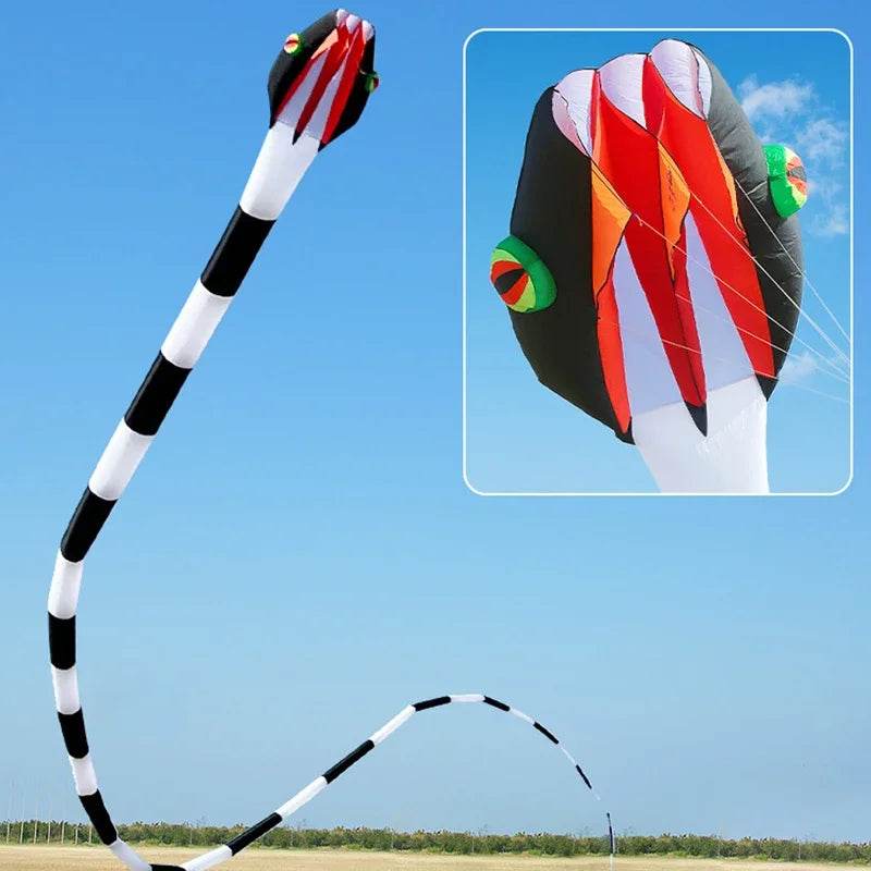 Giant Kite Soft 3D Snake Inflatable Outdoor Flyers - ToylandEU