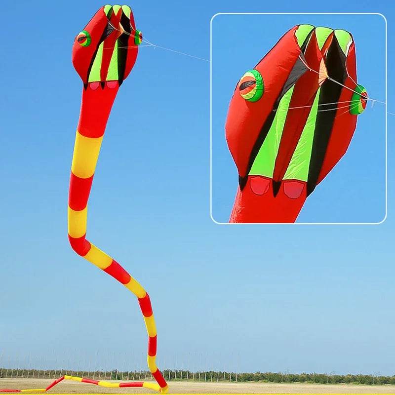 Giant Kite Soft 3D Snake Inflatable Outdoor Flyers - ToylandEU